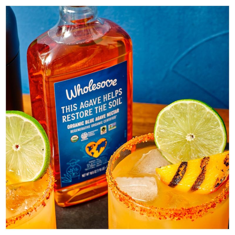 Wholesome Organic Blue Agave Nectar, 18.5 oz