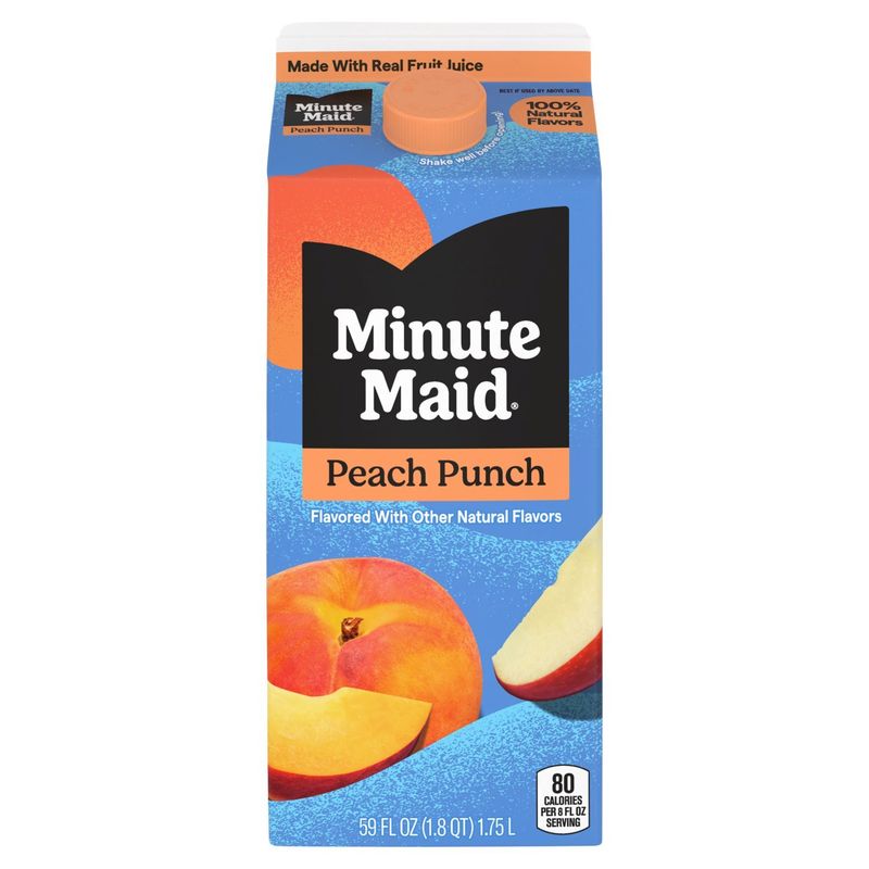 Minute Maid Peach Punch Flavored Fruit Juice, 59 fl oz