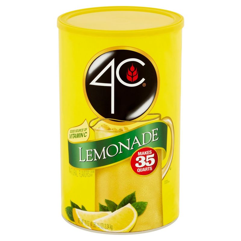 4C Lemonade Drink Mix, 79 oz