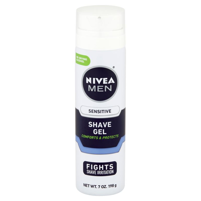 Nivea Men Sensitive Comforts &amp; Protects Shave Gel, 7 oz