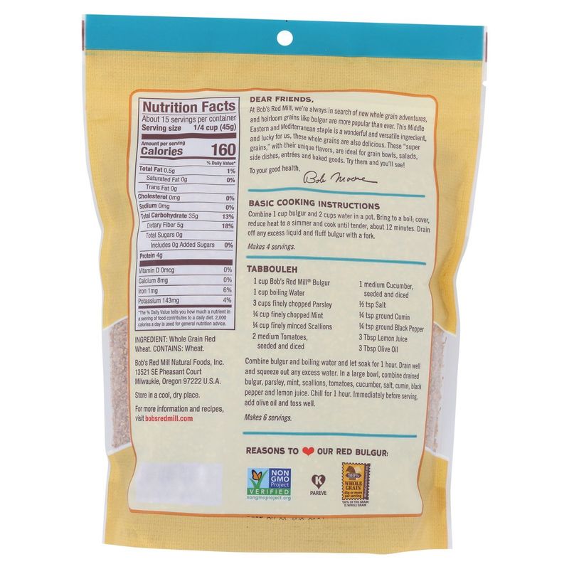 Bob's Red Mill Red Bulgur, 24 oz