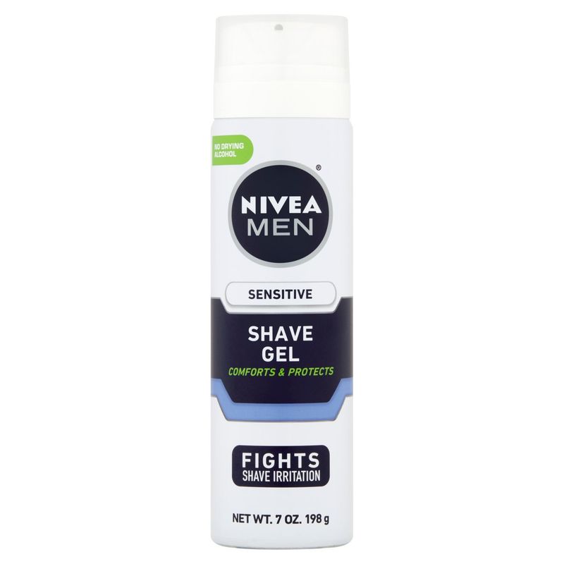 Nivea Men Sensitive Comforts &amp; Protects Shave Gel, 7 oz