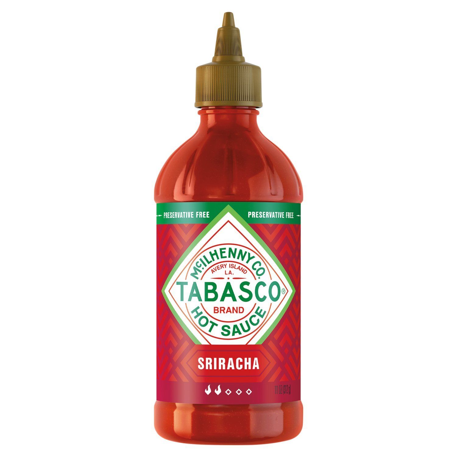McIlhenny Co. Tabasco Sriracha Hot Sauce, 11 oz