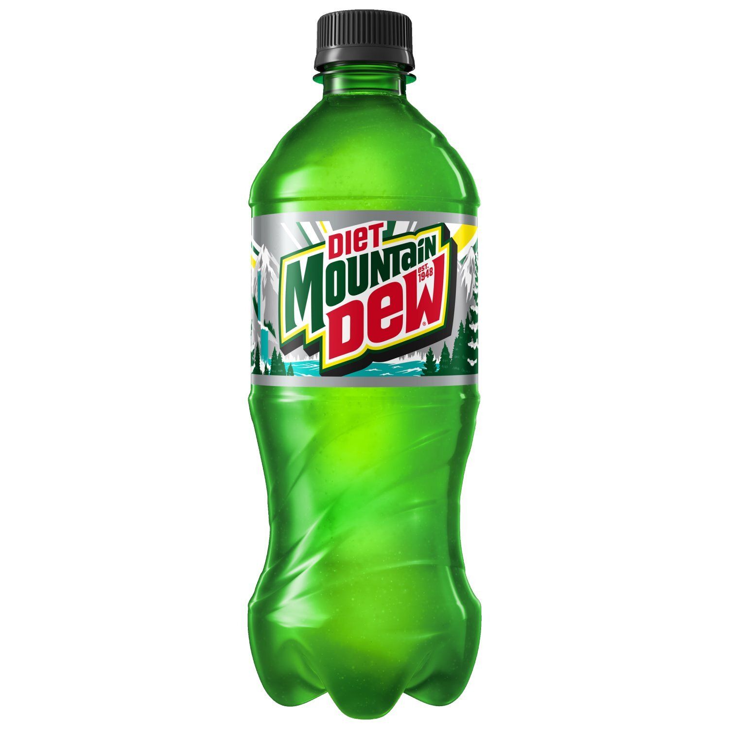 Mountain Dew Diet Soda Citrus 20 Fl Oz