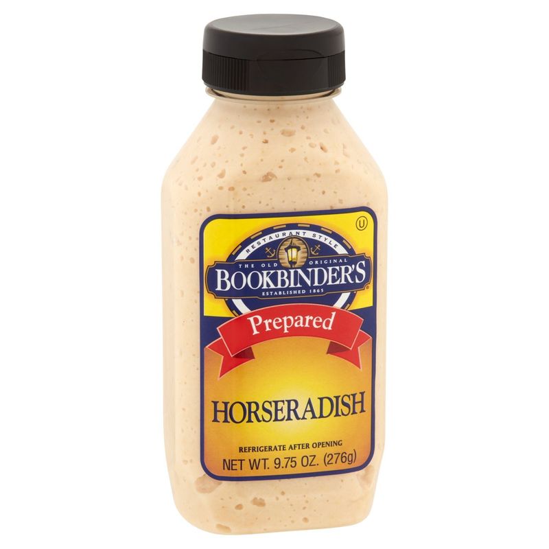 Bookbinder's Prepared Horseradish Sauce, 9.75 oz