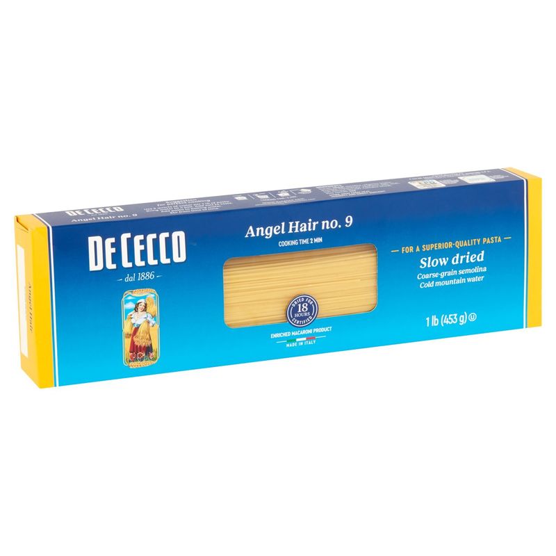 De Cecco Angel Hair No. 9 Pasta, 1 lb