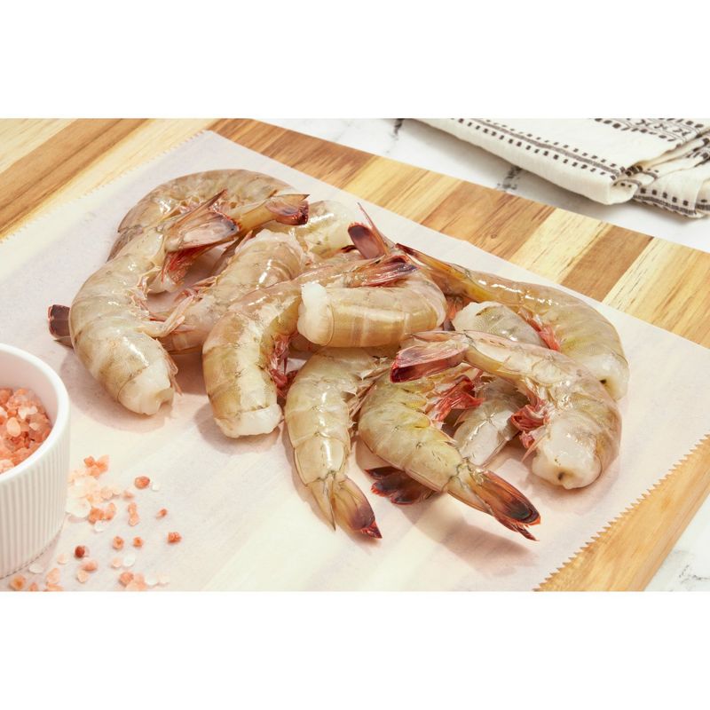 Fresh Domestic Shrimp, Wild Caught, Jumbo 21-25 shrimp per lb