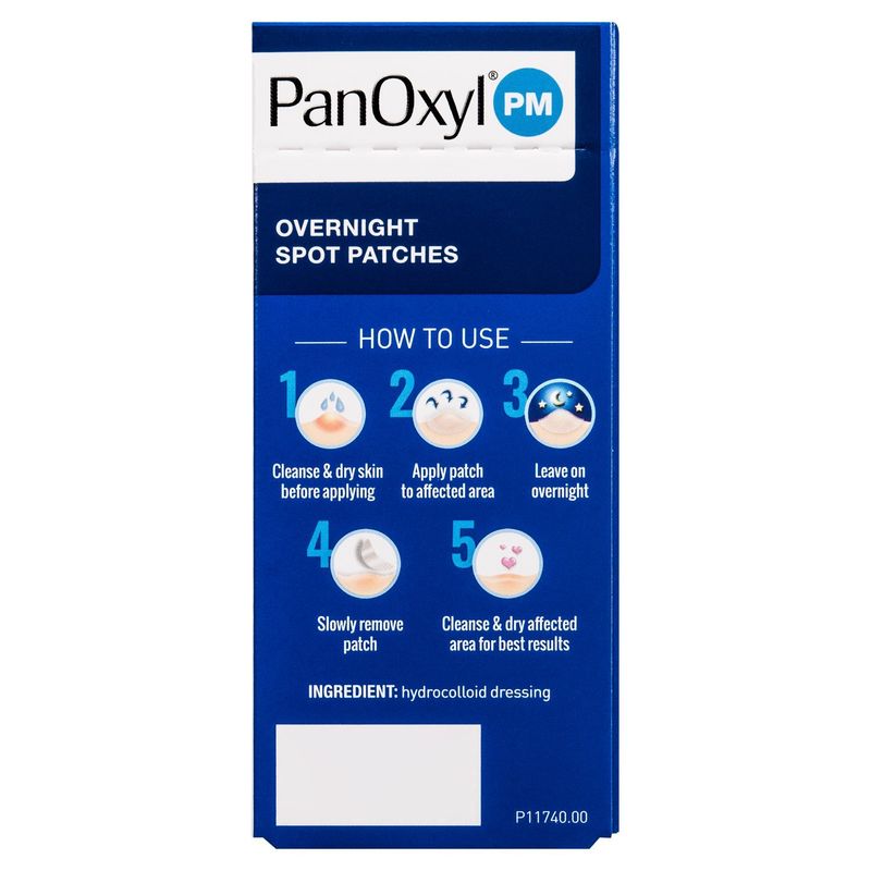PanOxyl Overnight Spot Patches - 40ct