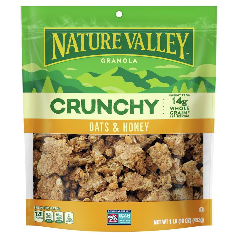 Nature Valley Crunchy Oats &amp; Honey Granola, 1 lb