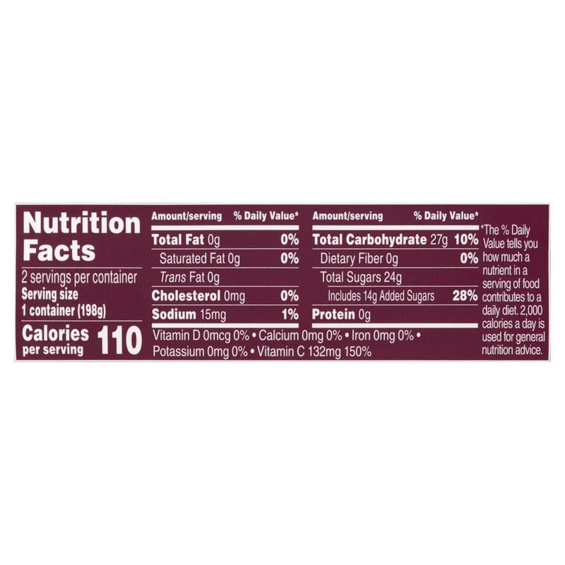 Del Monte Escapes Mixed Fruit Sangria, 7 oz, 2 count