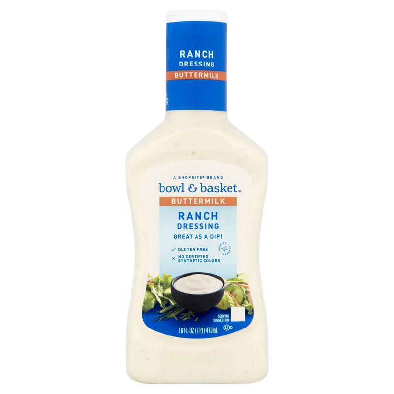 Bowl &amp; Basket Buttermilk Ranch Dressing, 16 fl oz