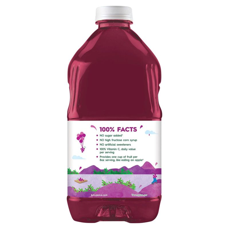 Juicy Juice Grape 100% Juice, 64 fl oz