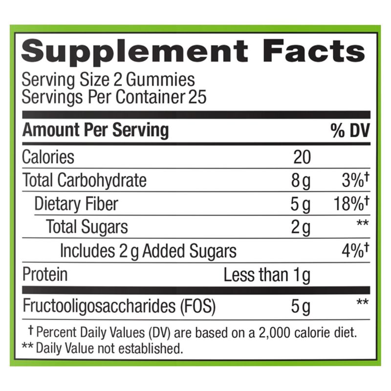 Olly Fiber Gummy Rings Berry Lemon Dietary Supplement, 50 count