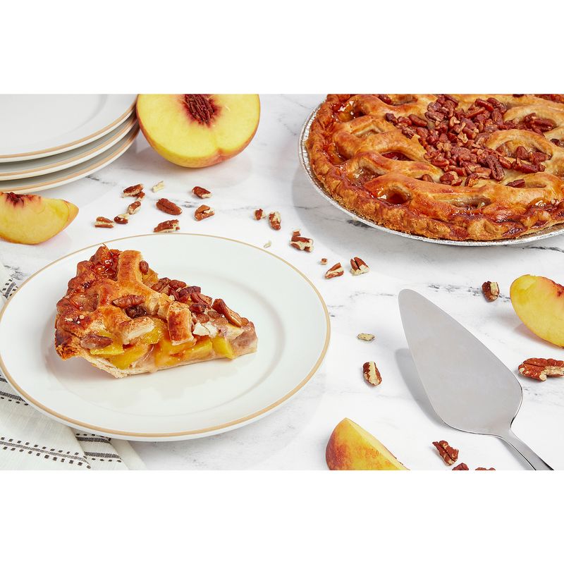 Gourmet Peach Praline Lattice Pie, 37 oz.