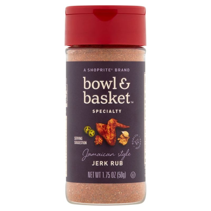 Bowl &amp; Basket Specialty Jamaican Style Jerk Rub 1.75 oz