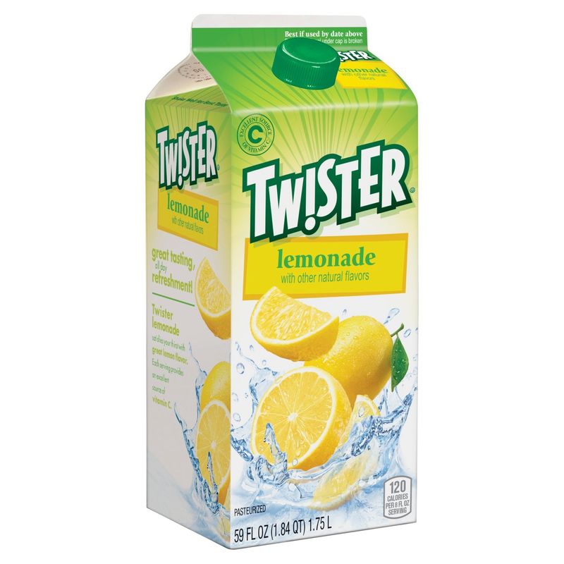 Tw!ster Lemonade 59 Fl Oz Carton