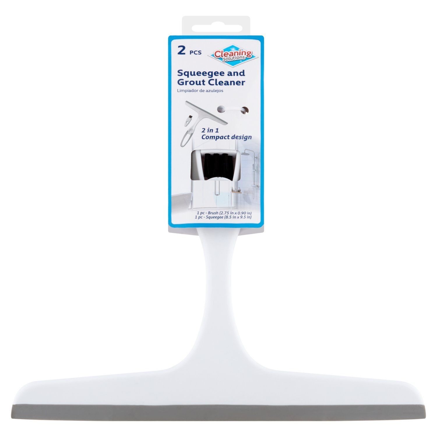 Cleaning Solutions Squeegee and Grout Cleaner, 2 count
