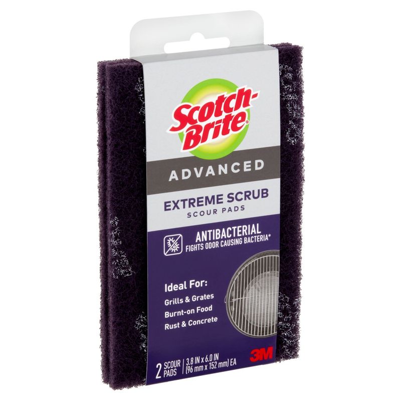 Scotch-Brite® Extreme Scrub Scour Pad, 2/Pack