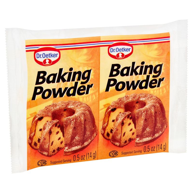 Dr. Oetker Baking Powder, 0.5 oz, 6 count
