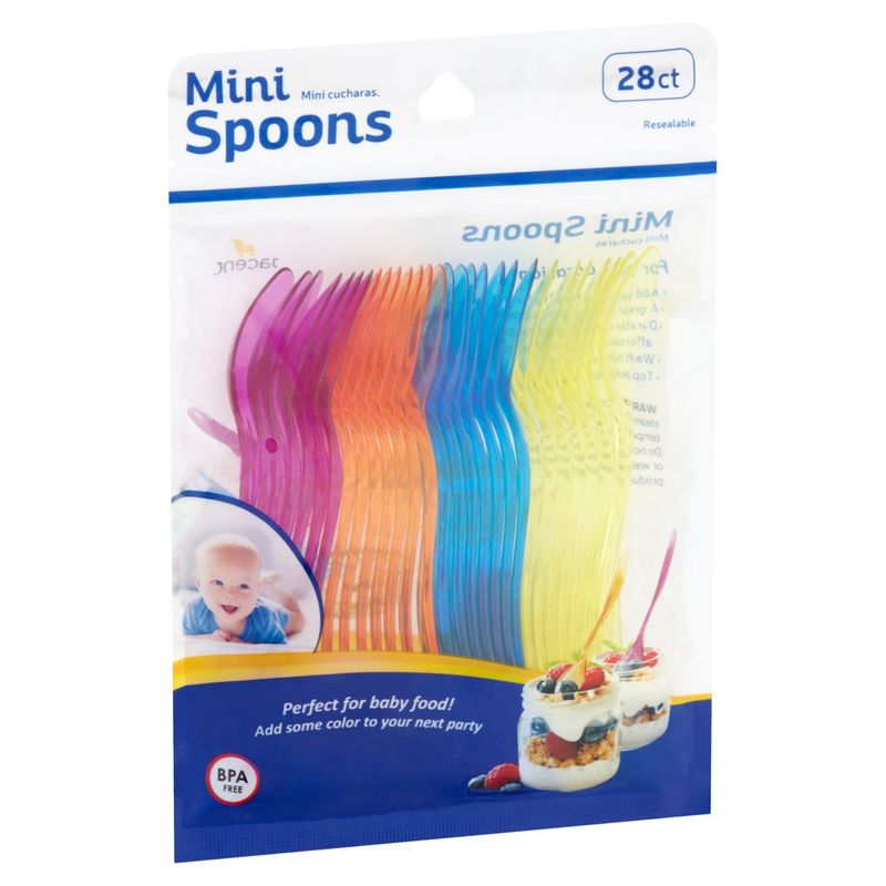 Jacent Mini Spoons, 28 count