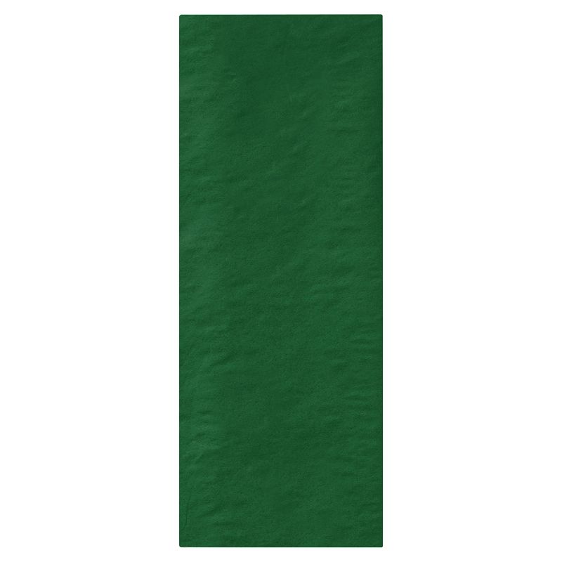 Hallmark Holiday Solid Green Tissue Paper for Gift Wrap (8 sheets)