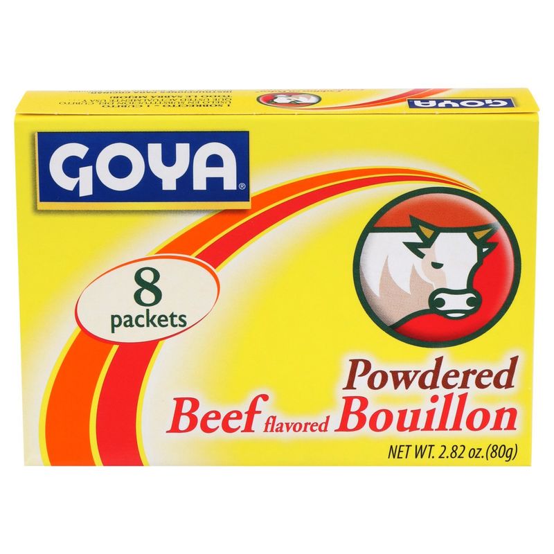 Goya Powdered Beef Flavored Bouillon, 2.82 oz