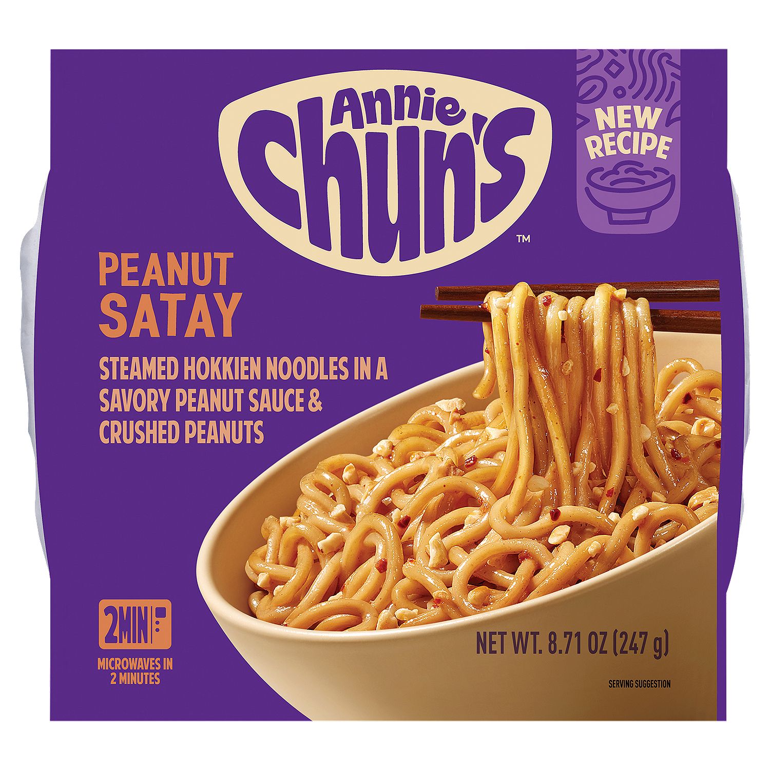 Annie Chun's Peanut Satay Noodles, 8.71 oz