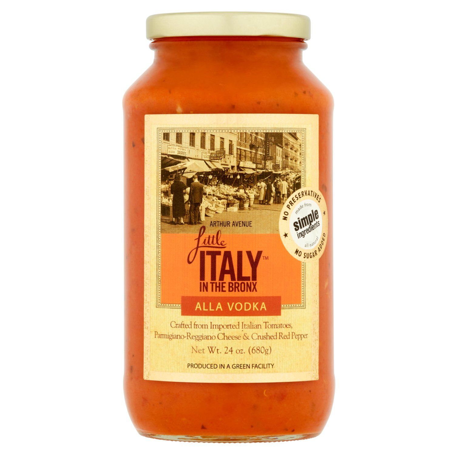 Little Italy in the Bronx Alla Vodka Sauce, 24 oz