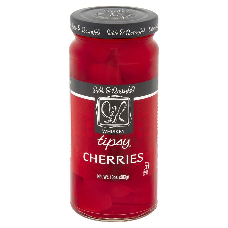 Sable &amp; Rosenfeld Tipsy Whiskey Cherries, 10 oz