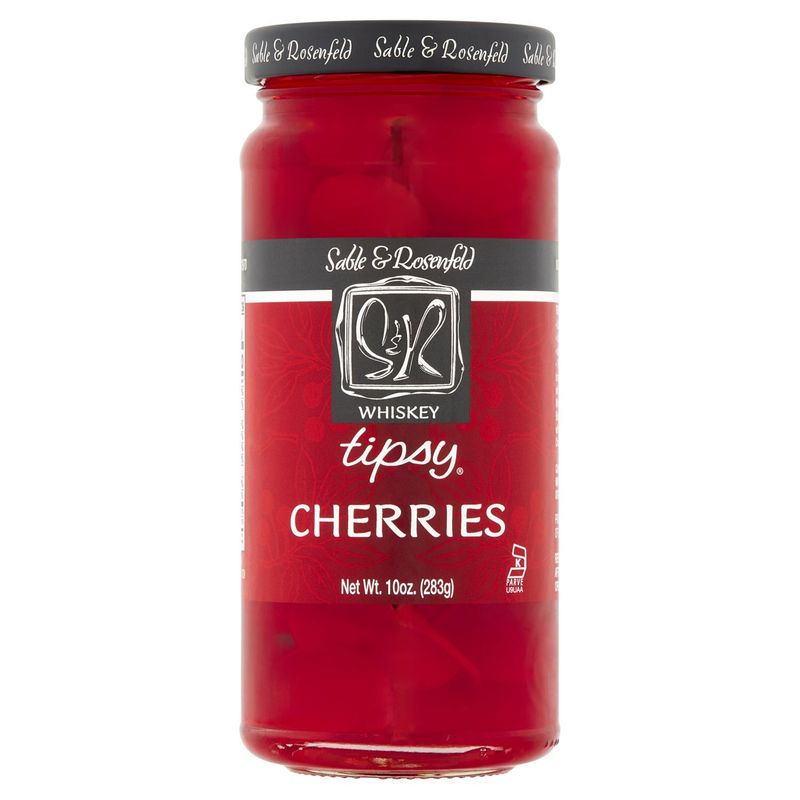 Sable &amp; Rosenfeld Tipsy Whiskey Cherries, 10 oz