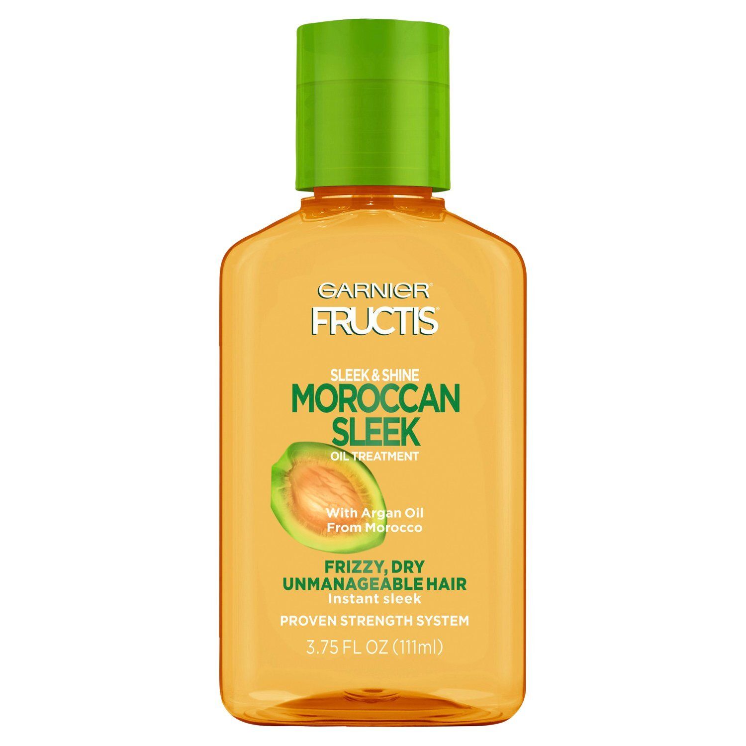Garnier Fructis Sleek &amp; Shine Moroccan Sleek Oil Treatment for Frizzy Hair, 3.75 fl. oz.