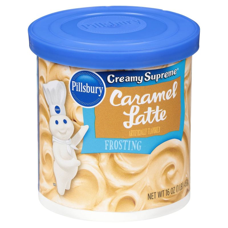 Pillsbury Creamy Supreme Caramel Latte Frosting, 16 oz
