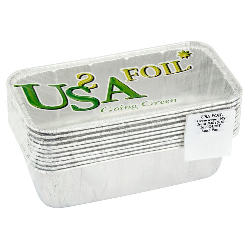 USA Foil Loaf Pan, 10 count