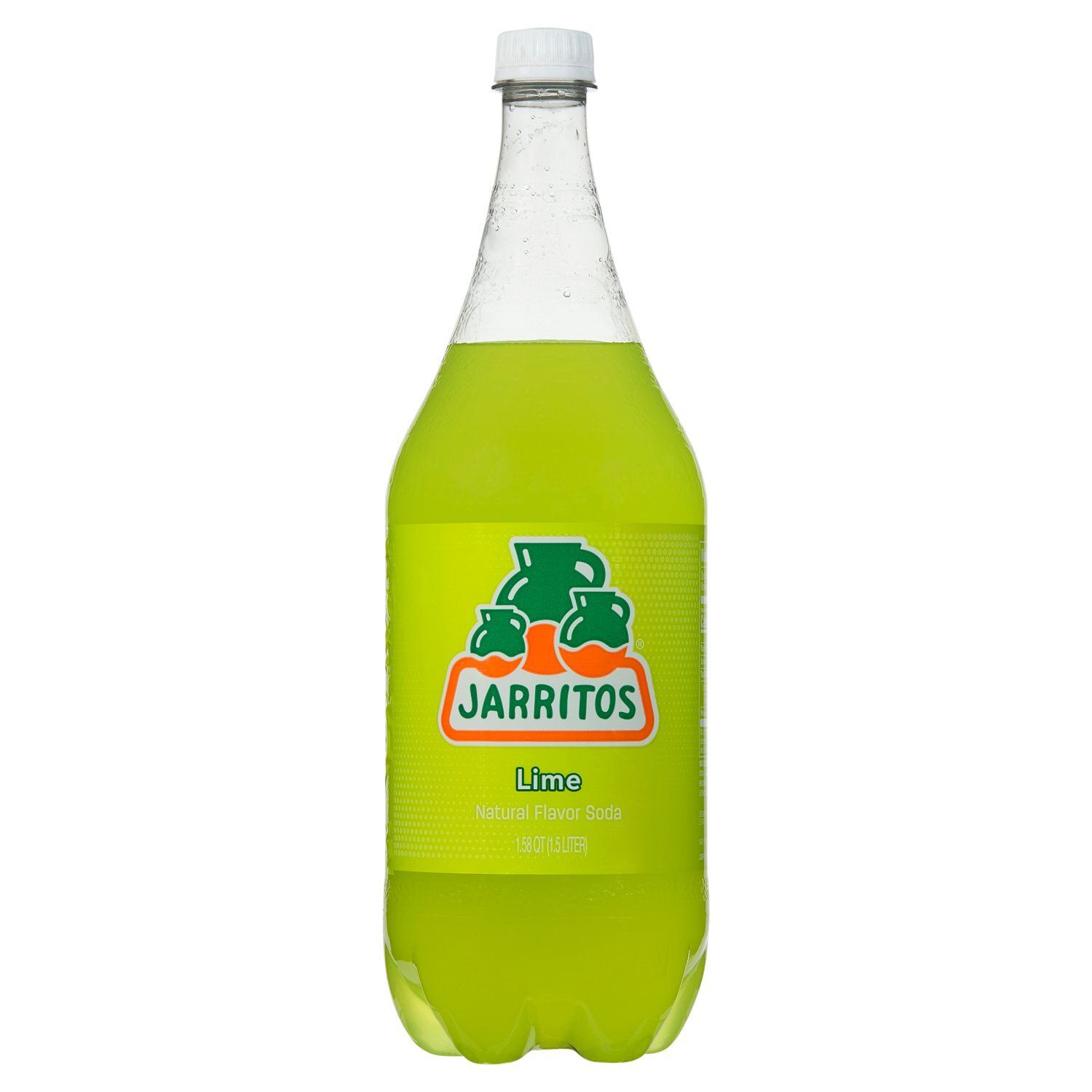 Jarritos Lime Natural Flavor Soda, 1.5 liter