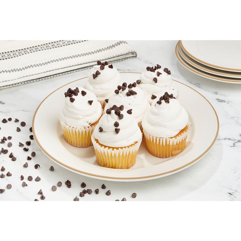 6 Pack Yellow Cannoli Cupcakes
