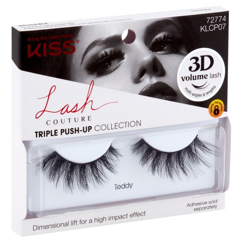 Kiss Lash Couture Triple Push-Up Collection Teddy 3D Volume Lashes