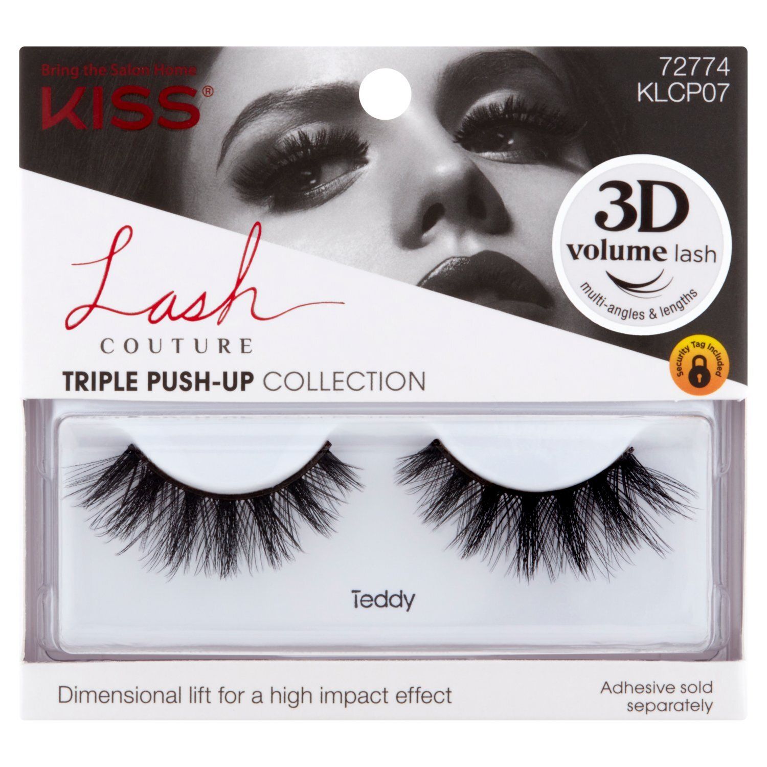 Kiss Lash Couture Triple Push-Up Collection Teddy 3D Volume Lashes