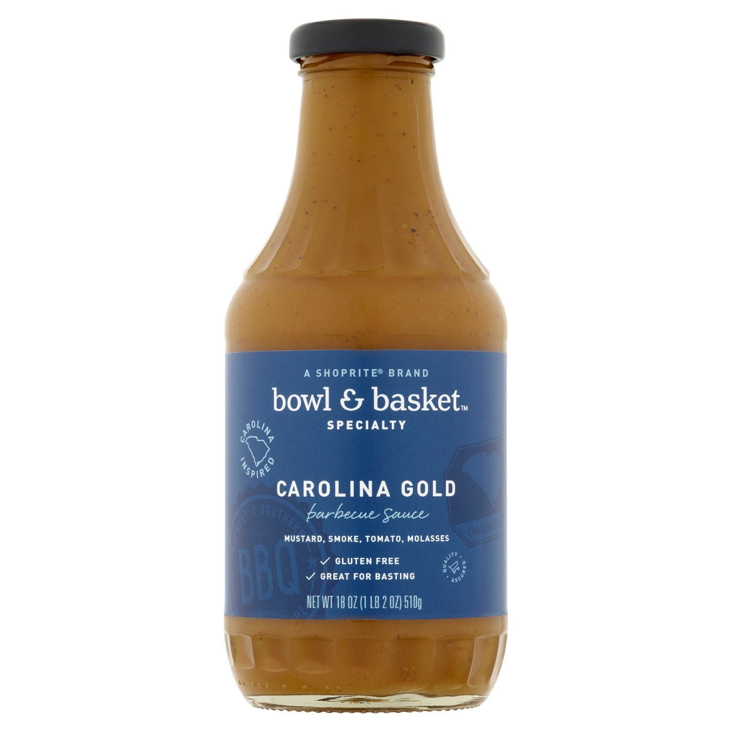 Bowl &amp; Basket Specialty Carolina Gold Barbecue Sauce, 18 oz