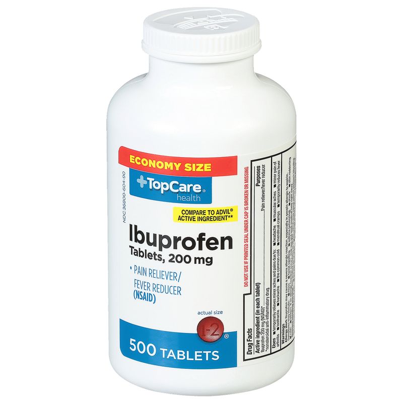 TopCare Ibuprofen - 200mg, 500 each