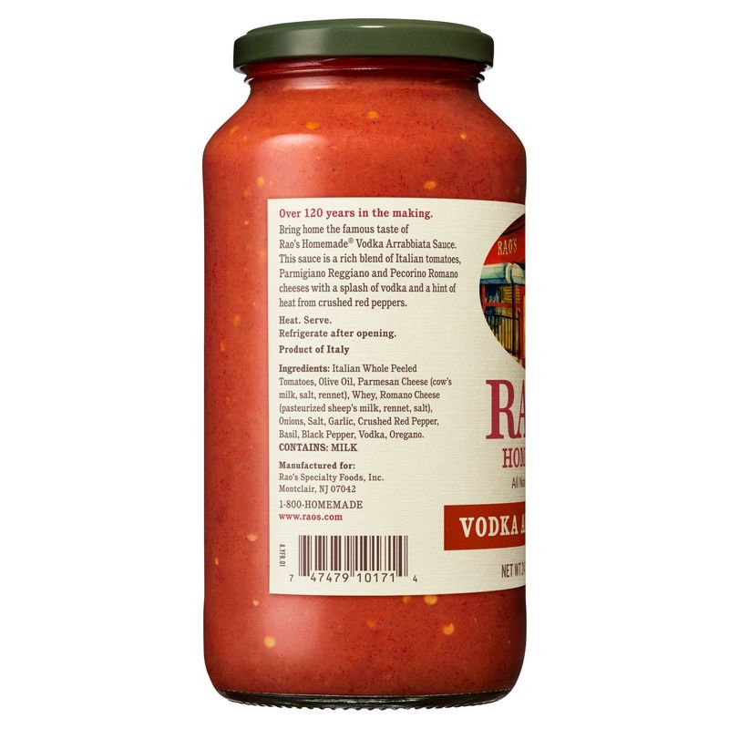 Rao's Homemade Vodka Arrabbiata Sauce, 24 oz