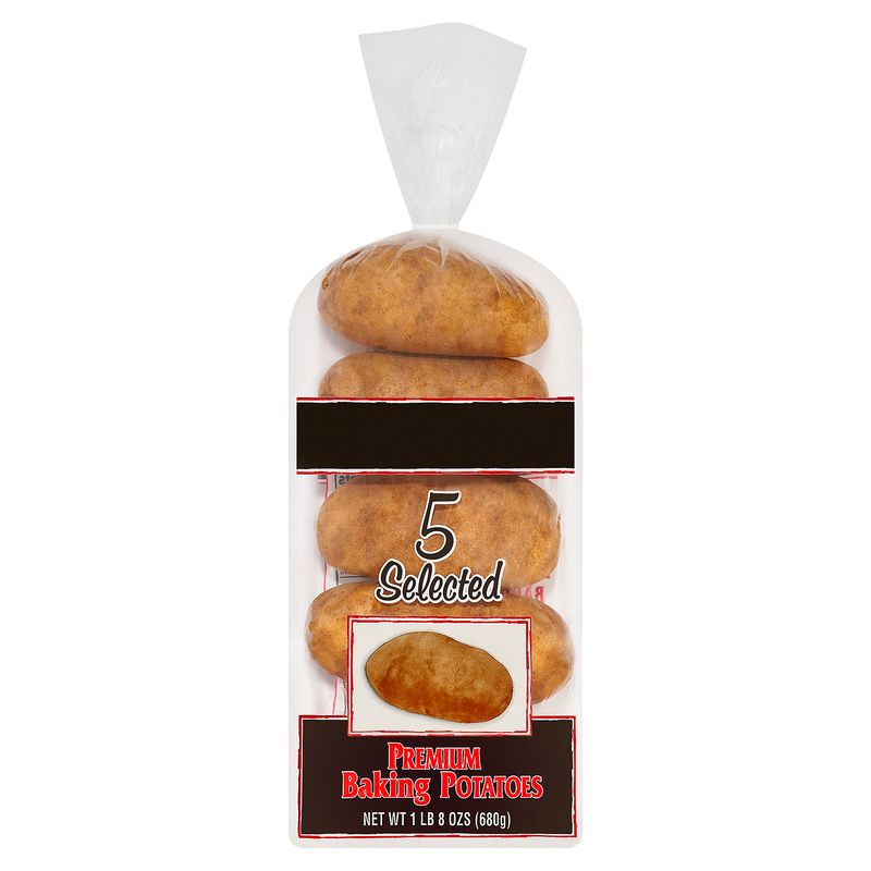 Fresh Baking Potatoes, 5 ct bag