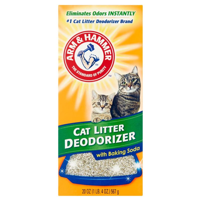 Arm &amp; Hammer Cat Litter Deodorizer with Baking Soda, 20 oz