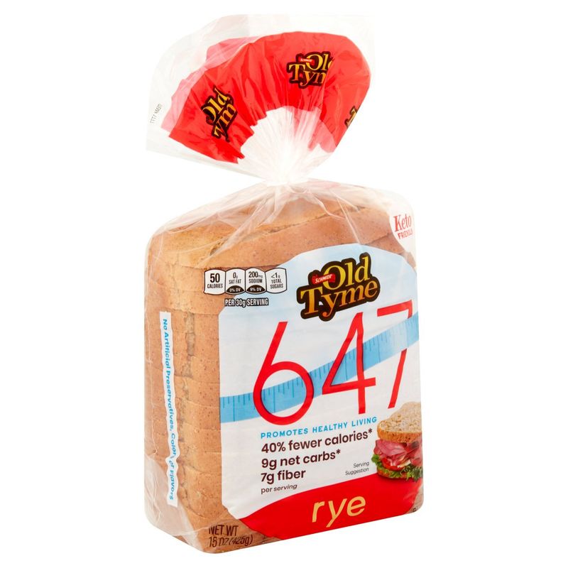 Schmidt Old Tyme 647 Rye Bread, 15 oz