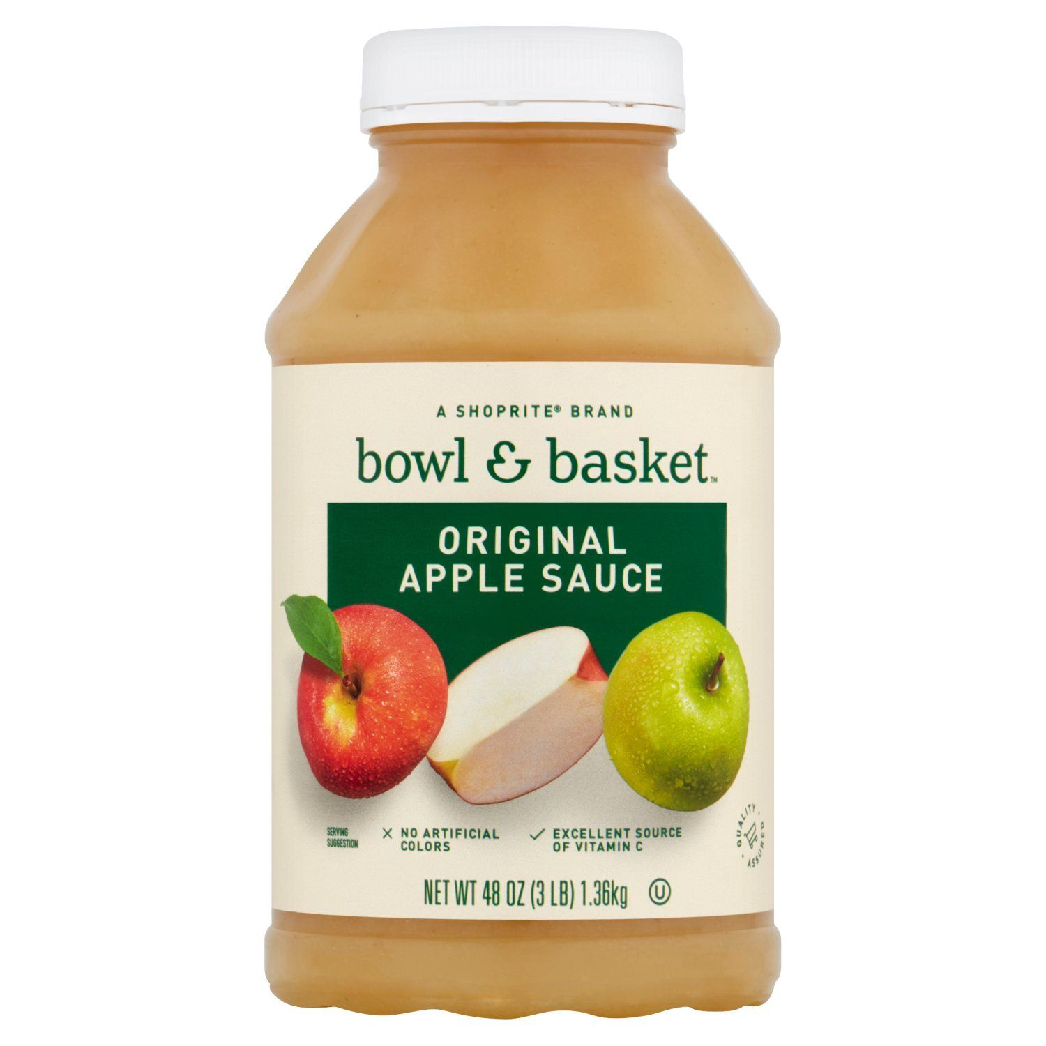 Bowl &amp; Basket Original Apple Sauce, 48 oz