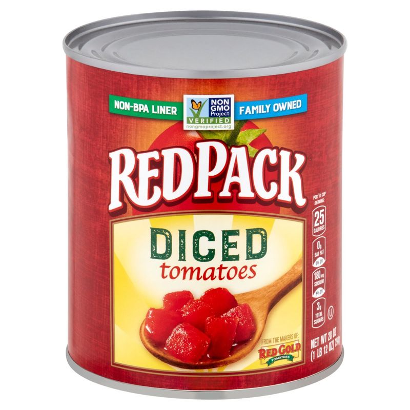 Red Gold RedPack Diced Tomatoes, 28 oz