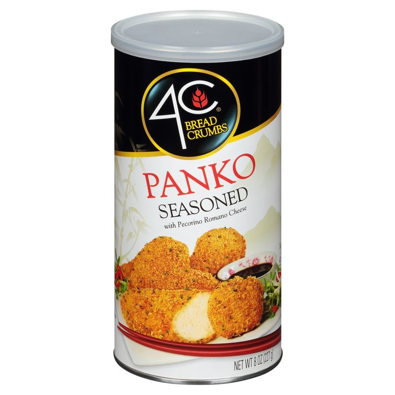 4C Panko Seasoned Bread Crumbs, 8 oz