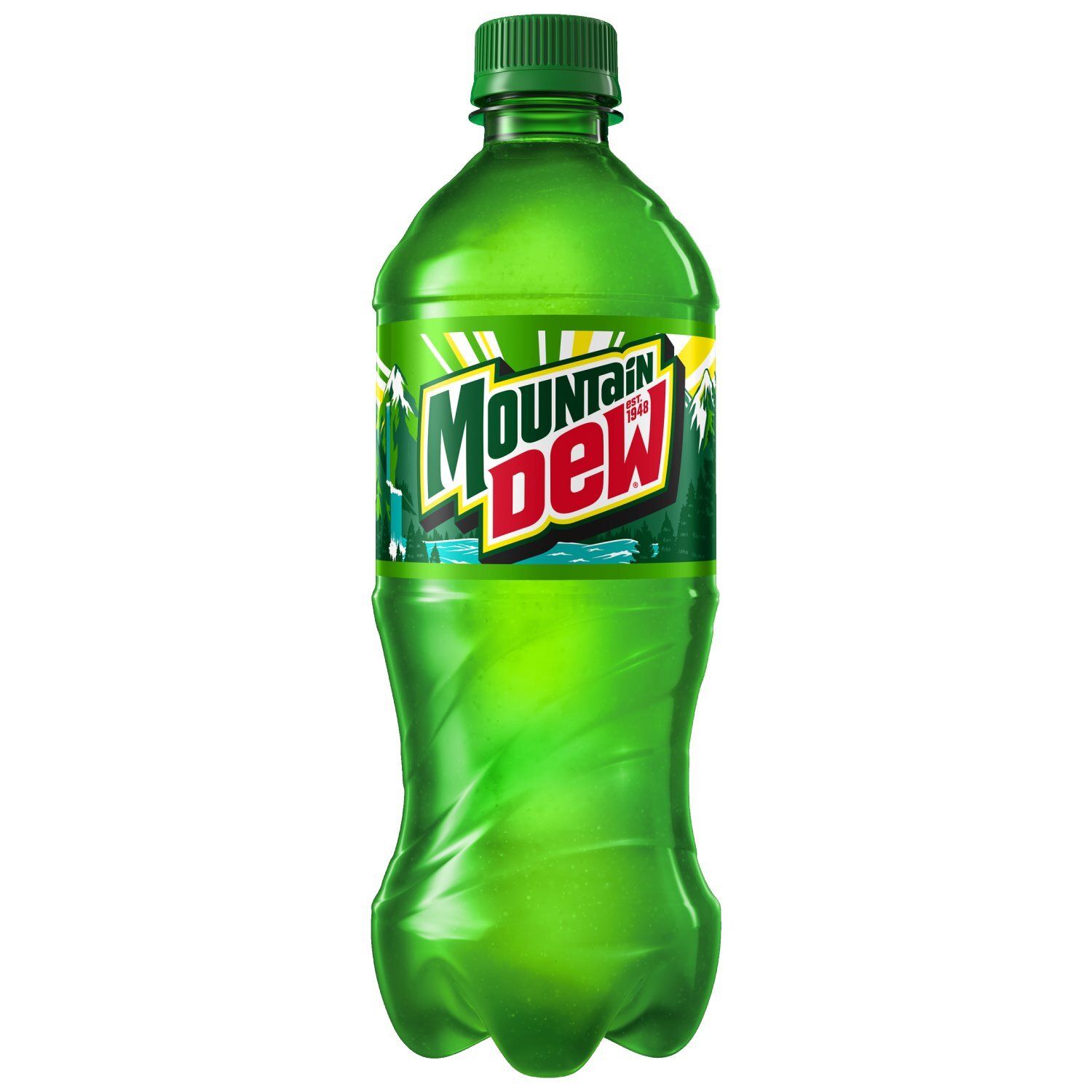 Mountain Dew Soda Citrus 20 Fl Oz