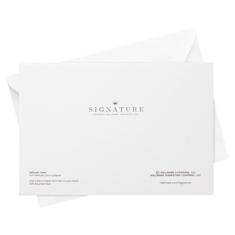 Hallmark Signature Sympathy Card (Many Thoughts and Prayers)