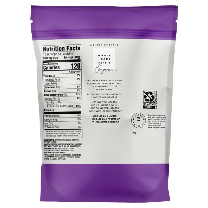 Wholesome Pantry Organic Powdered Confectioners Sugar, 16 oz