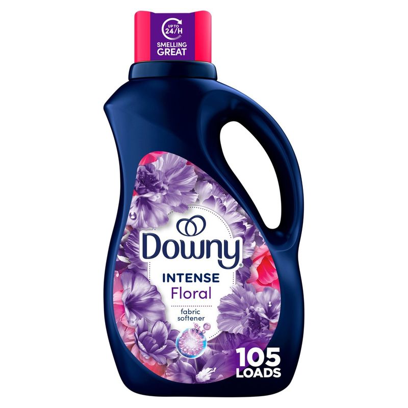 Downy Intense Floral Fabric Softener, 105 medium loads, 77 fl oz
